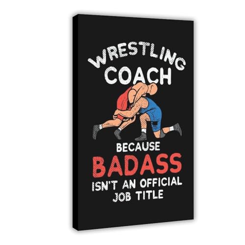 ANINCA Wrestling Coach Because Indoor Art Wandbild auf Leinwand, Poster, Wandkunst, Dekordruck, Bild Gemälde für Wohnzimmer, Schlafzimmer, Dekoration, 30 x 45 cm ANINCA Wrestling Coach Because Indoor Art Wandbild auf Leinwand, Poster, Wandkunst, Dekordruck, Bild Gemälde für Wohnzimmer, Schlafzimmer, Dekoration, 30 x 45 cm von ANINCA