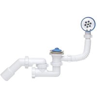 Badewannensiphon mit Metallsieb und Stopfen Badewannensiphon mit Metallsieb und Stopfen von ANIPLAST