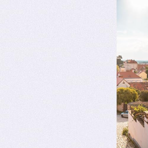 Fensterfolie Milchglasfolie Blickdicht Sichtschutzfolie 35 x 350 cm Haftung Ohne Klebstoff Milchglasfolie Folie Anti-Uv Blickdichte Sichtschutzfolie für Zuhause Büro, weiß matt Fensterfolie Milchglasfolie Blickdicht Sichtschutzfolie 35 x 350 cm Haftung Ohne Klebstoff Milchglasfolie Folie Anti-Uv Blickdichte Sichtschutzfolie für Zuhause Büro, weiß matt von ANJIAJIE