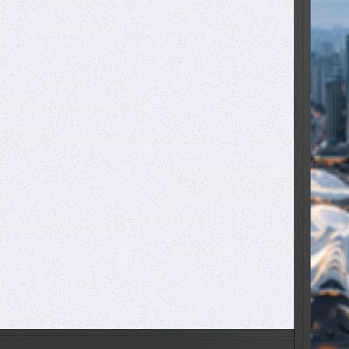 Fensterfolie Sichtschuzfolie 70 x 220 cm Haftung Ohne Klebstoff Milchglasfolie Folie Anti-Uv Fenster Milchglasfolie für Wohnzimmer Küche Büro, weiß matt Fensterfolie Sichtschuzfolie 70 x 220 cm Haftung Ohne Klebstoff Milchglasfolie Folie Anti-Uv Fenster Milchglasfolie für Wohnzimmer Küche Büro, weiß matt von ANJIAJIE
