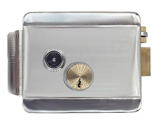 12V Elektronische Türschloss Zugangskontrollsystem Silber Sicherheit Smart Intelligente Einzelkopfschloss mit für Home Intercom System von ANJIELO SMART