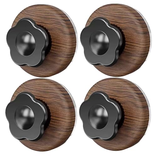ANJOBIBI Werkzeuge und Heimwerker, Hardware, Badezimmer-Hardware, Bademantel- und Handtuchhaken (schwarze Blume 1.0) von ANJOBIBI