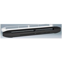 Akustischer feuchtegeregelter Lufteinlass 37DNE 30m³ Isola Hy anjos Schwarz - 420x45x40 mm 0690NO von ANJOS VENTILATION