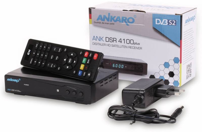 B-Ware Ankaro Dvb S Hdtv Receiver Satempfänger Dsr 4100 Receiver Digital Tv Empfänger B-Ware Ankaro Dvb S Hdtv Receiver Satempfänger Dsr 4100 Receiver Digital Tv Empfänger von ANKARO