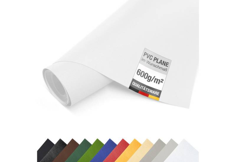 ANKO Planen Schutzplane LKW PVC Plane 600 g/m² Meterware Industrie Abdeckplane, Plane mit Gewebe Schutzplane hochwertig matt von ANKO Planen