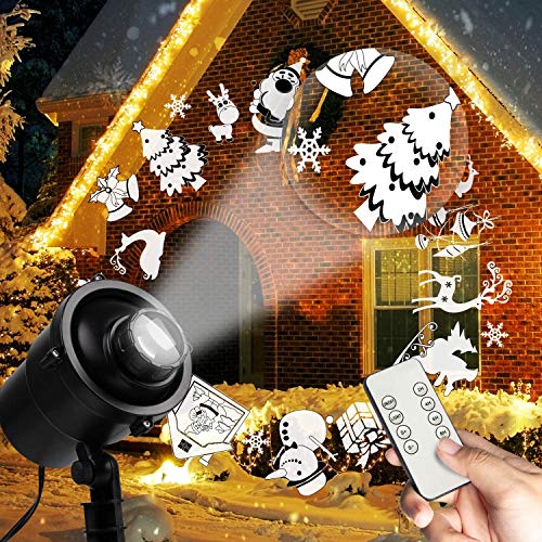 ANKOUJA LED Weihnachtsdeko Weihnachten Beleuchtung 3D Projektor für Kinder Geschenk IP65 Weihnachtsprojektor mit Fernbedienung Projektionslampe Außen Innen für Weihnachten Timer 20 Patterns ANKOUJA LED Weihnachtsdeko Weihnachten Beleuchtung 3D Projektor für Kinder Geschenk IP65 Weihnachtsprojektor mit Fernbedienung Projektionslampe Außen Innen für Weihnachten Timer 20 Patterns von ANKOUJA