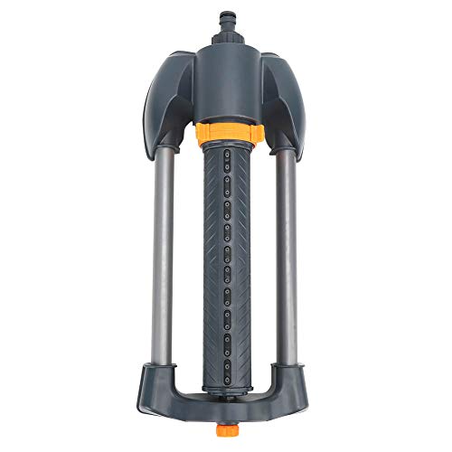 20-Loch-Oszillationsrasen-Sprinkler, Metallbasis-Gartenwässerungssystem mit einstellbarem Sprühwinkel und Reichweite, deckt bis zu 100 Quadratmeter für große Rasenflächen und Neue von ANKROYU