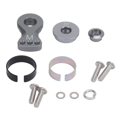 25t Servo Saver Einstellen Sie Aluminiumlegierung Universal Servo Armersatz für 1/10 RC -Autos M 29,5 mm Länge (Du färbte) von ANKROYU