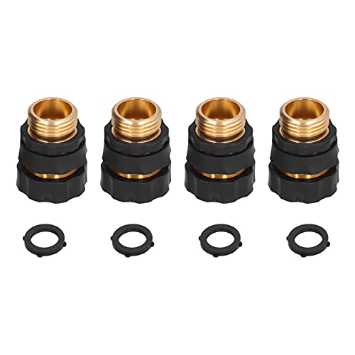 4pcs Gartenschlauch Schnellanschluss Messing hohe Härte langlebig ohne Leckage einfache zuverlässige Gartenschlaucharmaturen 4pcs Gartenschlauch Schnellanschluss Messing hohe Härte langlebig ohne Leckage einfache zuverlässige Gartenschlaucharmaturen von ANKROYU