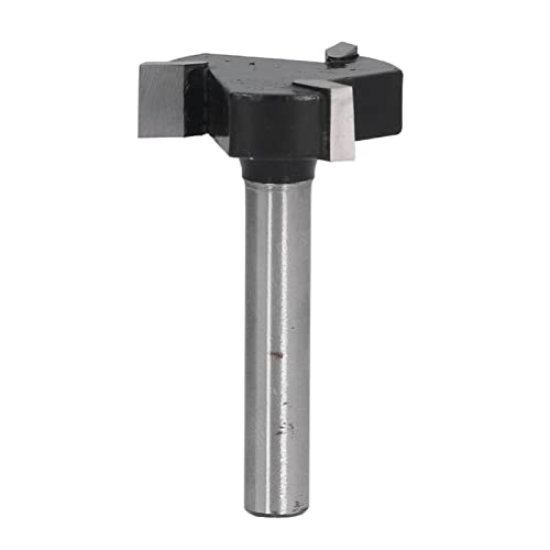 6 mm Oberflächen -Router -Bit, Schaft 3 Flötenkarbidkippen, professionelle Plattenabflachungsschneider, CNC -Spoilboard -Planing -Werkzeug für Holz MDF -Laminat von ANKROYU
