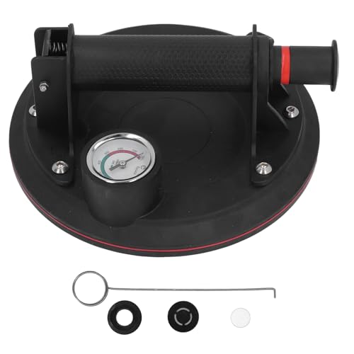 8 Zoll Glas Saugnapfbecher Hochleistungsgrad 440lbs Ladung Ladung Kapazität Industrielles Vakuumplattengriff mit Druck zum Anheben von Glasfliesen Stein Metall Bauch Gummi 8 Zoll Glas Saugnapfbecher Hochleistungsgrad 440lbs Ladung Ladung Kapazität Industrielles Vakuumplattengriff mit Druck zum Anheben von Glasfliesen Stein Metall Bauch Gummi von ANKROYU