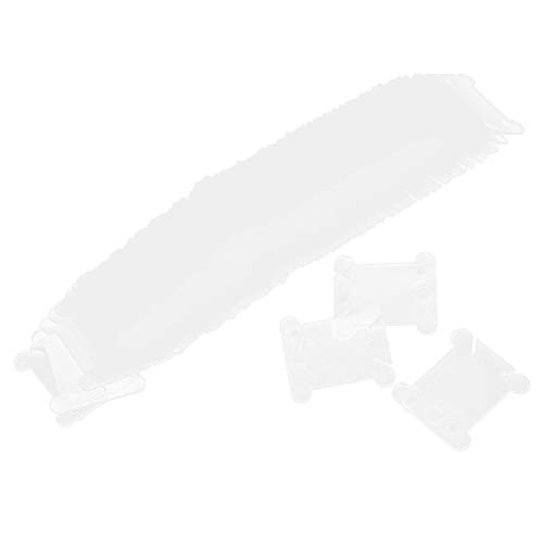 ANKROYU 100 Stück Cross -Stitch -Windungsbretter Plastikfäden -Wickler -Teller DIY -Nähzubehör Kit Hochwertiger haltbarer Organizer für das Handwerk und Stickprojekte von ANKROYU