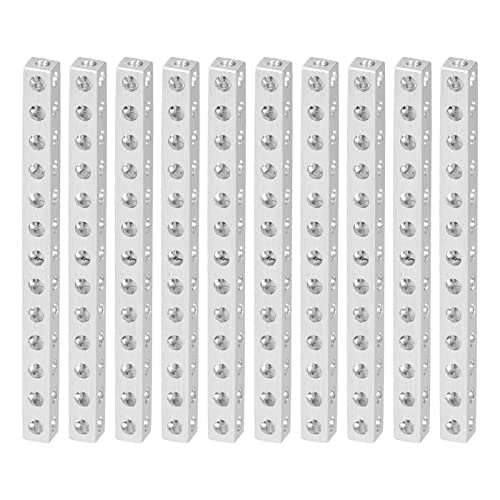 ANKROYU Aluminium -Extrusion L -Formstrahl Hochfest leichte resistente Quadratprofil für Robotik -Engineering- und DIY -Projekte Pack von 10 (3106-0013-0104) von ANKROYU