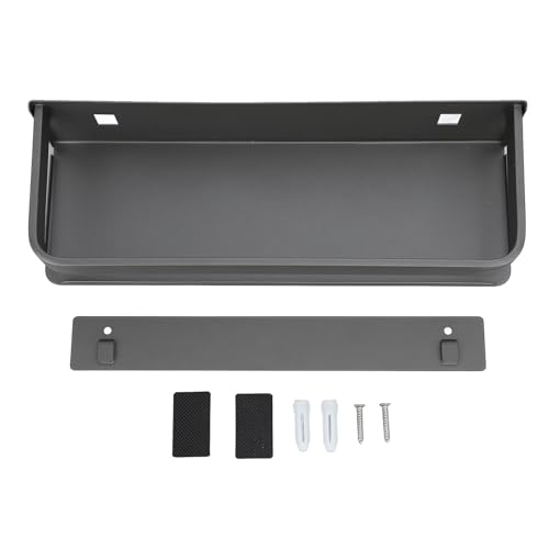 ANKROYU Badezimmerregale Wand montiert Starke Klebstoff große Kapazität schwimmende Regale Aufbewahrungsorganisator für Badezimmer Küche Edelstahl wasserdicht 565g (20 cm) (25 cm) (30 cm) von ANKROYU
