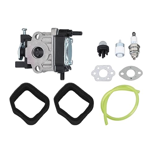 ANKROYU Blattgebläse Vergaser Sparking -Stecker Luftfilter Schwamm -Glühbirnen -Montage -Set Premium Aluminium Langable Ersatzkit für RB24EA RB24EA (S) RB24EAP 23.9cc 6698373 von ANKROYU