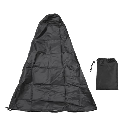 ANKROYU Chiminea Deckung wasserdichtes Hochleistungs -210d Oxford Stoff im Freien Feuerstelle Abdeckung mit Kordelstring für Garten Terrasse Balkon Schutz (Schwarz) von ANKROYU