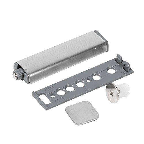ANKROYU Edelstahl-Push-to-Open-Cabinet-Scharnier-Soft-Close-Dämpfer-Puffers ystem für Küchen schubladen Garderoben möbel Kein Griff, dauerhafter Rost, einfache Installation (Kopfmodell) von ANKROYU