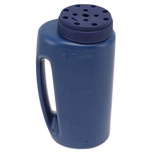 ANKROYU Handheld -Dünger -Spreizer Handheld Samen -Spreizer Handheld Grassamen -Spreizer Haltbares ABS -Material für Garten Hinterhof Walkway Universal Verwendung Größe 19x12,5 cm (Blau) von ANKROYU