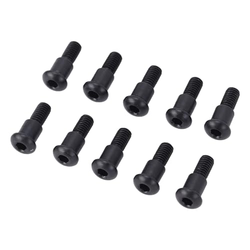 ANKROYU Hex -Taste -Kopf -Schulterschrauben Premium Edelstahl M3x4x10 mm hochfestes rostbeständiges Upgrade -Teile für axiale SCX10 RC -Autos Pack von 10 von ANKROYU