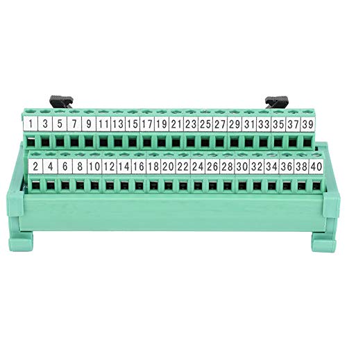 ANKROYU IDC 40p Terminal Block Breakout Board Adapter Plc Terminal Block Connector Hochleistungsklang DIN Rail Mount Interface Modul für industrielle Automatisierung CNC ANKROYU IDC 40p Terminal Block Breakout Board Adapter Plc Terminal Block Connector Hochleistungsklang DIN Rail Mount Interface Modul für industrielle Automatisierung CNC von ANKROYU