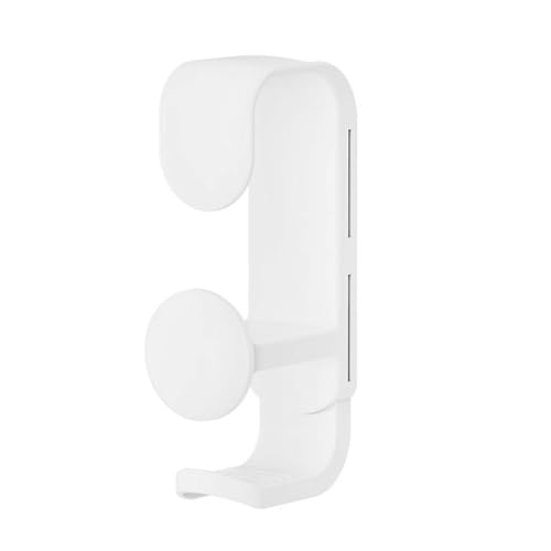 ANKROYU Kleber Waschbecken Haken Schwerdetrieben teleskopische Wandmontage Badezimmer Organizer Verstellbare Länge Hängende Handtuchrobe Halter Abs Kunststoff Weiß weiß von ANKROYU