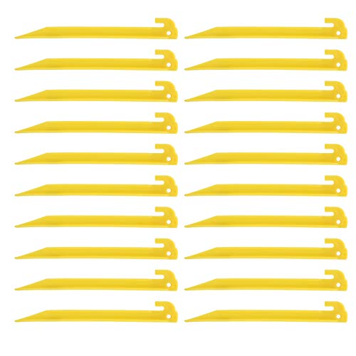 ANKROYU Kunststoff -Markise Zeltstifte Hochleistungs -Camping -Stifte Sand Erdungsstöcke Langable Nägel für Strandgrasland Snowland PP Material 23 cm 20pcs ANKROYU Kunststoff -Markise Zeltstifte Hochleistungs -Camping -Stifte Sand Erdungsstöcke Langable Nägel für Strandgrasland Snowland PP Material 23 cm 20pcs von ANKROYU