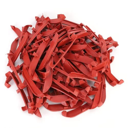 ANKROYU Kunststoff -Obstbaumzweig -Bender -Kofferraum -Werkzeug für Gartenlandwirtschaft 100pcs 13,5 cm oder 150pcs 10 cm langlebiger Modellierungszubehör (Obstbaumzweige großer Größe (13,5 cm lang)) von ANKROYU