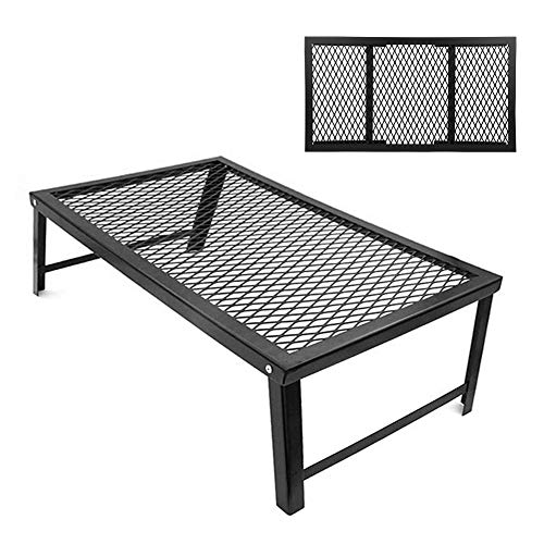 ANKROYU Outdoor -Faltungsmini -Tisch tragbares Camping -Picknick integrierter Speicher Grill Rack Eisen langlebiger Leichter Kompakt für Camping -Picknick BBQ Schwarz 55 cm ANKROYU Outdoor -Faltungsmini -Tisch tragbares Camping -Picknick integrierter Speicher Grill Rack Eisen langlebiger Leichter Kompakt für Camping -Picknick BBQ Schwarz 55 cm von ANKROYU