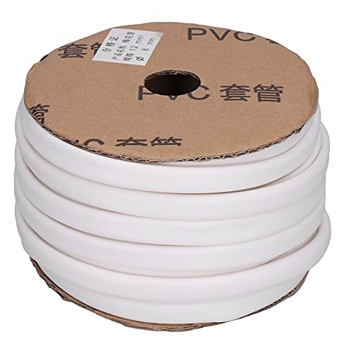 ANKROYU PVC -Rohrleitungsnummer Maschinenanschlussanschließend Weiche Verschleiß resistent für elektrische Kabelkabelidentifikationsmarkierung 20meter 8 mm Durchmesser von ANKROYU