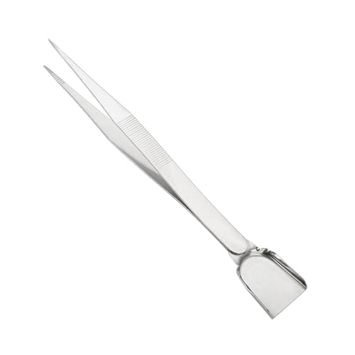 ANKROYU Pinzette zum Basteln für Perlen, Perlen Pinzette mit Schaufel, Professionelles Schmuckwerkzeug zum Greifen von Perlen und Edelsteinen, Perlen Schaufel mit Pinzette von ANKROYU