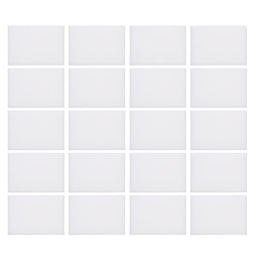 ANKROYU Reinigung des Schwamms Multi Zweck Küche Schwamm Pinsel Hochleistungs hartnäckiger Flecken Entfernung Werkzeug für Schale Wasserhahnschuhe Sofa -Kapuze Weiß 50pcs oder 20pc (Unabhängige ANKROYU Reinigung des Schwamms Multi Zweck Küche Schwamm Pinsel Hochleistungs hartnäckiger Flecken Entfernung Werkzeug für Schale Wasserhahnschuhe Sofa -Kapuze Weiß 50pcs oder 20pc (Unabhängige von ANKROYU