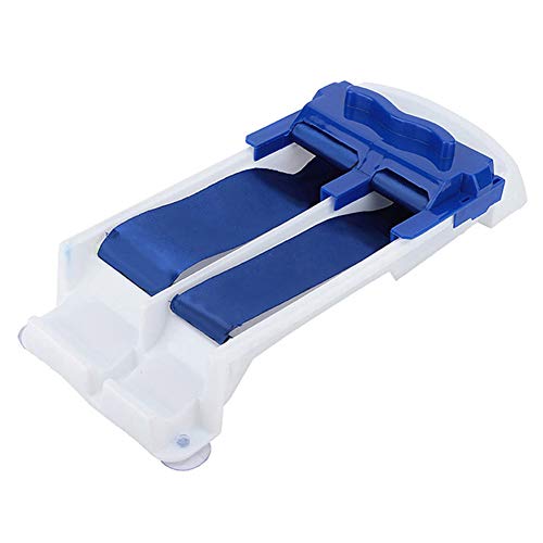ANKROYU Sushi Rolling Tool Plastik DIY Gemüse Fleisch Roll Maker Küche Gadget für Hauskochrestaurants Partys weiß blau kleiner großer Größe (2 kleine Trompeten) (Große Doppelreihe) von ANKROYU