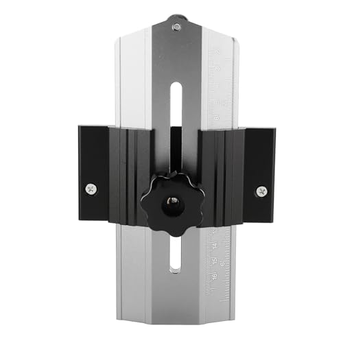 ANKROYU Thin Rip Jig Tischsäge Jig Guide Edelstahl präzise dünne Rissführung für Tischsägen Bandsägen Router Tisch Holzbearbeitungswerkzeuge Professionelle Tischtaschenausrüstung (Silber) von ANKROYU