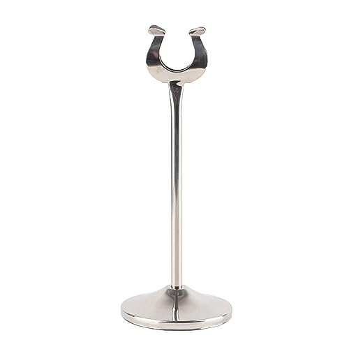 ANKROYU Tischnummernhalter Aus Edelstahl, U-Förmiger Tischkartenhalter, Tischnummernständer, Tischnummernclip, Platzkartenhalter Memohalter, 20 Cm Höhe Fotohalter, Für Hochzeit, Restaurant ANKROYU Tischnummernhalter Aus Edelstahl, U-Förmiger Tischkartenhalter, Tischnummernständer, Tischnummernclip, Platzkartenhalter Memohalter, 20 Cm Höhe Fotohalter, Für Hochzeit, Restaurant von ANKROYU