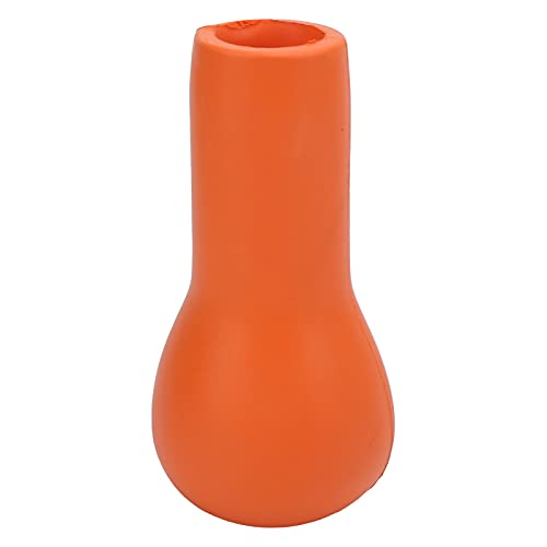 ANKROYU Tragbarer Fischereistabhalter Stoßdämpferung absorbierender Bauch oberer Stange Halterung Fischereistabhalter für Angler aus hochwertigem PU -Material Leicht weiches langle (Orange) von ANKROYU