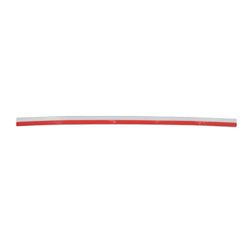 ANKROYU Türversiegelte Klebeband Silikon Gummi winddicht staubdicht schalldichtem Wetter für Türen Fenster innerhalb von 23 mm Versiegelungslücken 100x4 cm 168g (Transparent) von ANKROYU