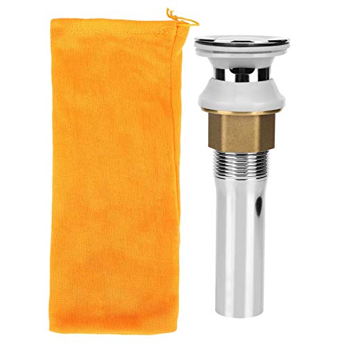 ANKROYU Waschbecken Abflussstopper mit abnehmbarem Siebshändler Haarfänger Anti -Clog -Becken Entlassungsfilter Pop -up -Design für Keramikglasschiffs im Heimniveau Hotel Spa 6x18x (Modell A von ANKROYU