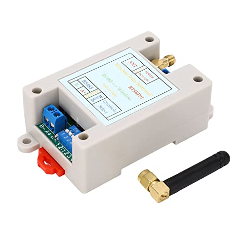 ANKROYU Wireless Transceiver, RF RS485 Wireless Transceiver Modul, 433M DC8 VHF UHF Radio RF UART RS485 Radio Receiver Modul für RTU Smart Home ANKROYU Wireless Transceiver, RF RS485 Wireless Transceiver Modul, 433M DC8 VHF UHF Radio RF UART RS485 Radio Receiver Modul für RTU Smart Home von ANKROYU