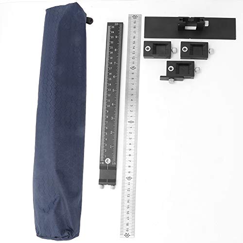 Ankroyu Holzbearbeitung Dübel Jig -Loch -Bohrhandbuch Lokator Positionierung Lineal Hochgenauiges Einstellbares haltbares Werkzeug für Tischlerprojekte Aluminiummaterial 543g Ankroyu Holzbearbeitung Dübel Jig -Loch -Bohrhandbuch Lokator Positionierung Lineal Hochgenauiges Einstellbares haltbares Werkzeug für Tischlerprojekte Aluminiummaterial 543g von ANKROYU