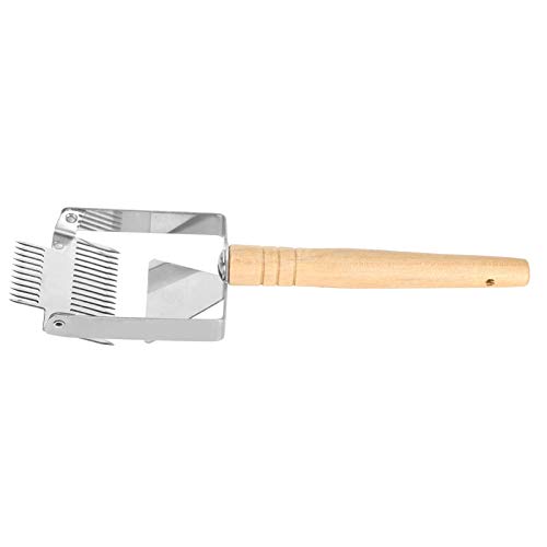 Bienenstufe Honigschaber Doppelkopf Uncled Fork Schaufel Werkzeug Bienenzuchtausrüstung Edelstahl Holzgriff 25.5 x 7,5 cm Bienenstufe Honigschaber Doppelkopf Uncled Fork Schaufel Werkzeug Bienenzuchtausrüstung Edelstahl Holzgriff 25.5 x 7,5 cm von ANKROYU