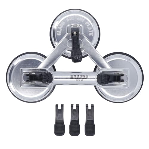 Dreifacher Saugnapf-Lifter Heavy Duty 170kg Horizontal Force Glas Marmor Bodenfliesen Spiegel Hebe werkzeug Aluminium legierung Gummi polster Konstruktion von ANKROYU