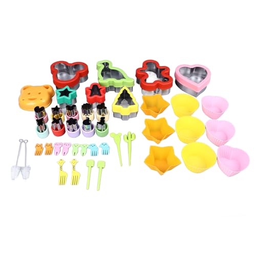 Edelstahl -Sandwichschneider -Versiegelung Set 43 PCs Mini Sandwich Maker Keksform mit Obstgabeln für Kinder Mittagessen DIY Küche Werkzeuge Eltern Kinder Aktivität Aktivität Edelstahl -Sandwichschneider -Versiegelung Set 43 PCs Mini Sandwich Maker Keksform mit Obstgabeln für Kinder Mittagessen DIY Küche Werkzeuge Eltern Kinder Aktivität Aktivität von ANKROYU