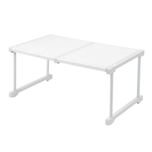 Erweiterbares Schrankregal Robus Einstellbarer Speicherregal Organizer für den Küchenschrank unter Spülengarderobe Schrank Kohlenstoffstahl ABS PP 16,5 Zoll Breite 12,6 Zoll Höhe (Länge 27-38 cm / Erweiterbares Schrankregal Robus Einstellbarer Speicherregal Organizer für den Küchenschrank unter Spülengarderobe Schrank Kohlenstoffstahl ABS PP 16,5 Zoll Breite 12,6 Zoll Höhe (Länge 27-38 cm / von ANKROYU