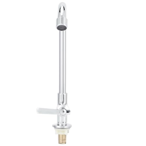 G1/2 Waschbecken Wasserhahn 360 Grad rotierender Edelstahl Kaltwasserhahn Küche Badezimmerversorgung G1/2 Waschbecken Wasserhahn 360 Grad rotierender Edelstahl Kaltwasserhahn Küche Badezimmerversorgung von ANKROYU