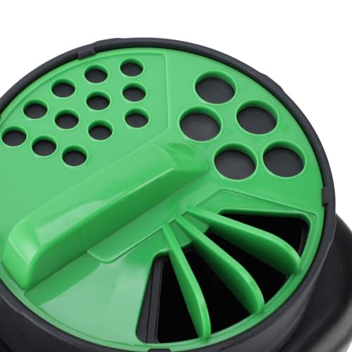 Handgehaltener Dünger Spreader 2L Kapazität Multifunktional tragbares Design Uniformes Ausbreitung für Gartenbau landwirtschaftlicher Rasen ABS PP Material Leicht langlebig von ANKROYU