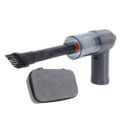 Jet Dry Blower leistungsstarke Jetbläser Hochgeschwindigkeit Turbofan Gebläse zum Camping im Freien im Freien Auto Reinigung ABS Material 1800 U/min Stieptiver tragbarer (Grau) von ANKROYU