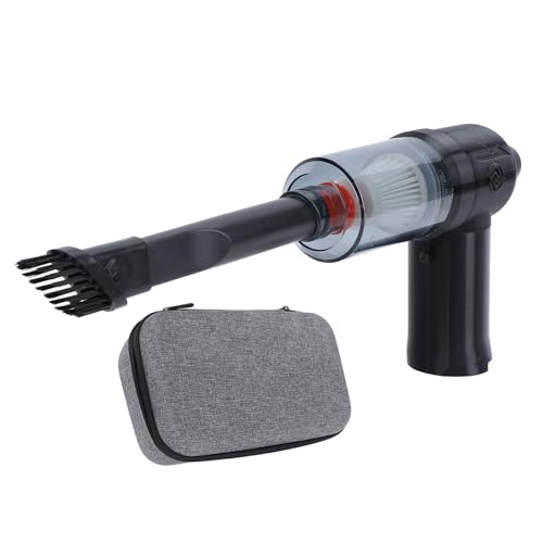 Jet Dry Blower leistungsstarke Jetbläser Hochgeschwindigkeit Turbofan Gebläse zum Camping im Freien im Freien Auto Reinigung ABS Material 1800 U/min Stieptiver tragbarer (Schwarz) von ANKROYU