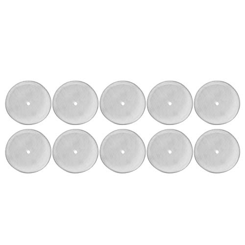 Kaffeepresse Filternetz 304 Edelstahl wiederverwendbarer ultrafeiner Bildschirm für 1000 -mm -Kaffee -Presse -Topf 10 PCS Langlebige rostbesichtige Installation (80 mesh) von ANKROYU