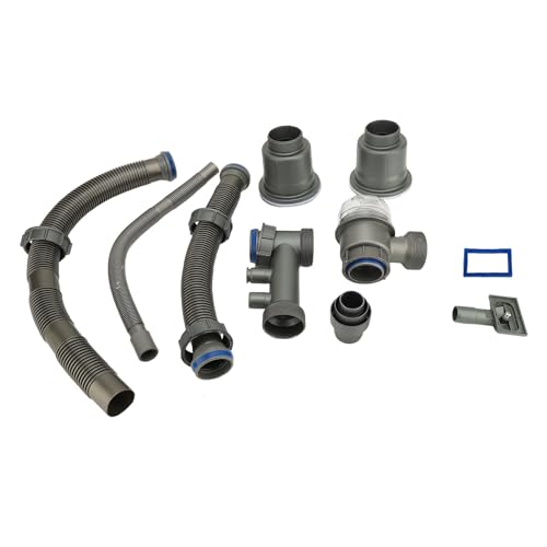 Küchenspüle Drain Kit Geruchssicher dicke temperaturfeste Doppelschüssel -Waschbecken Abflussrohr Kit Universal Design für Heimküche Haltbares PP -Metallmaterial 920g Küchenspüle Drain Kit Geruchssicher dicke temperaturfeste Doppelschüssel -Waschbecken Abflussrohr Kit Universal Design für Heimküche Haltbares PP -Metallmaterial 920g von ANKROYU