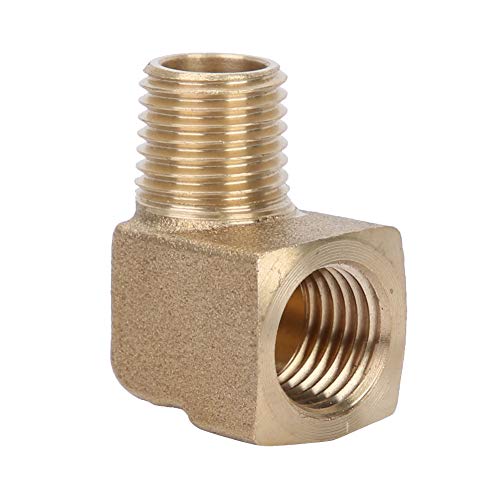 Messing 1/4 "männlicher weiblicher NPT 90 Grad Ellbogenanschluss, BSPP -Gewinde -Rohranschläge für Luftwasserölgas, hydraulische pneumatische Systeme Sanitär Messing 1/4 "männlicher weiblicher NPT 90 Grad Ellbogenanschluss, BSPP -Gewinde -Rohranschläge für Luftwasserölgas, hydraulische pneumatische Systeme Sanitär von ANKROYU